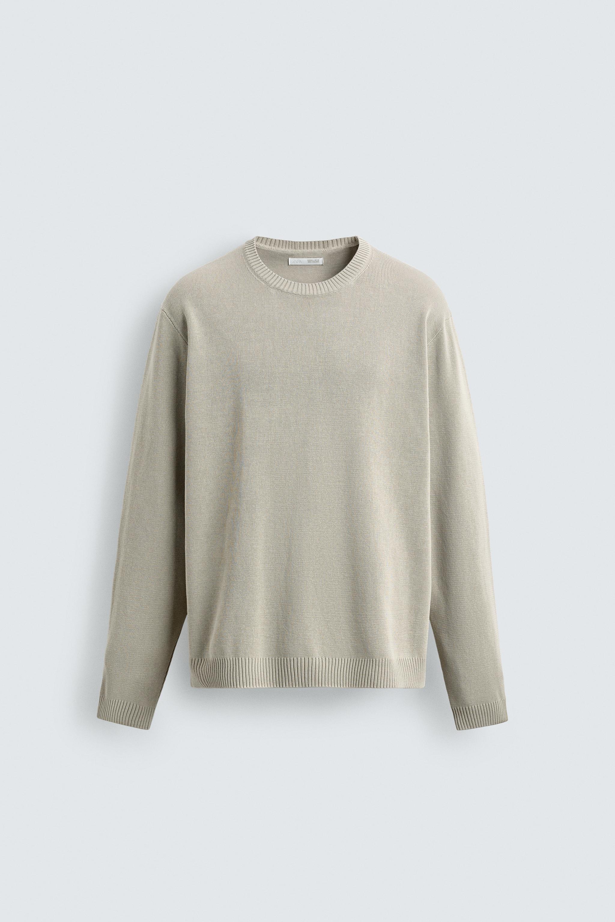 TEXTURED COTTON JUMPER